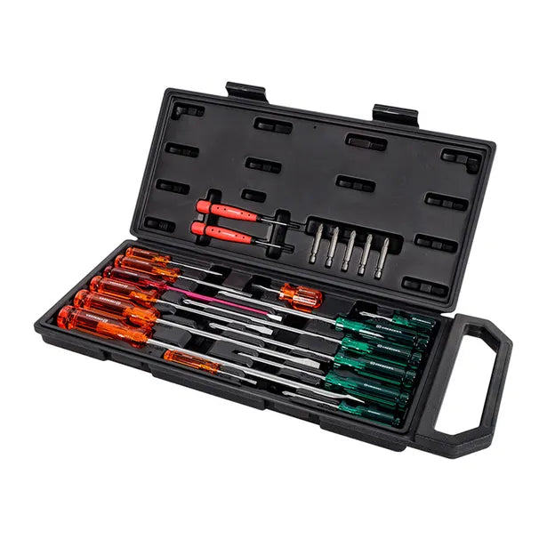 CRESCENT 21 PC. ACETATE HANDLE SCREWDRIVER SET CSD20