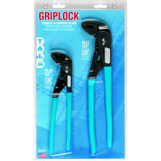 CHANNELLOCK TWIN PACK MULTIGRIP PLIERS GLS-1