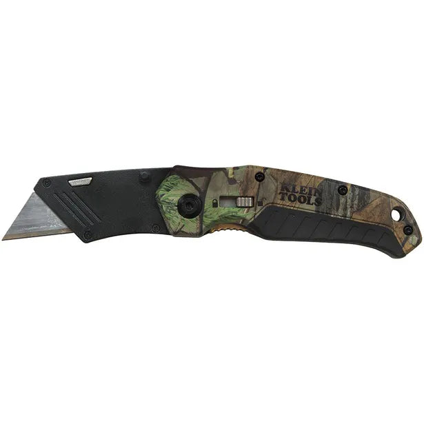 KLEIN FOLDING UTILITY KNIFE CAMO ASSISTED-OPEN A-44135