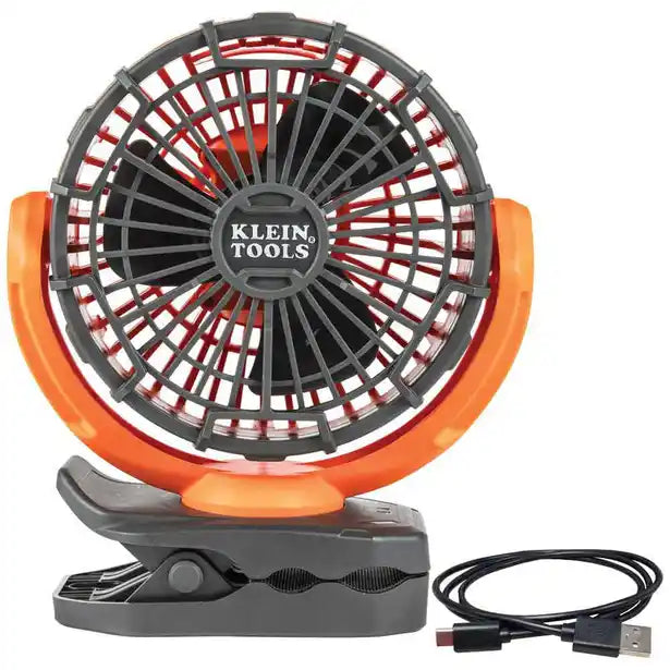 KLEIN 229MM RECHARGEABLE JOBSITE FAN A-PJSFM1