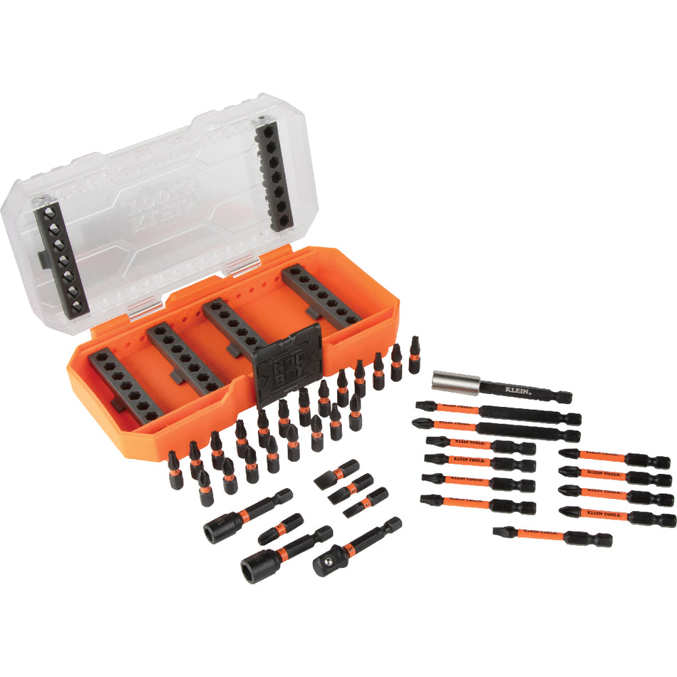 Klein ProFlex Impact Driver Bit Set, 40-Piece