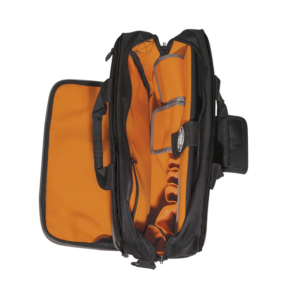 KLEIN Tools A-55455M Tool Bag, Tradesman Pro™ Tech Bag, 22 Pockets with Laptop Pocket