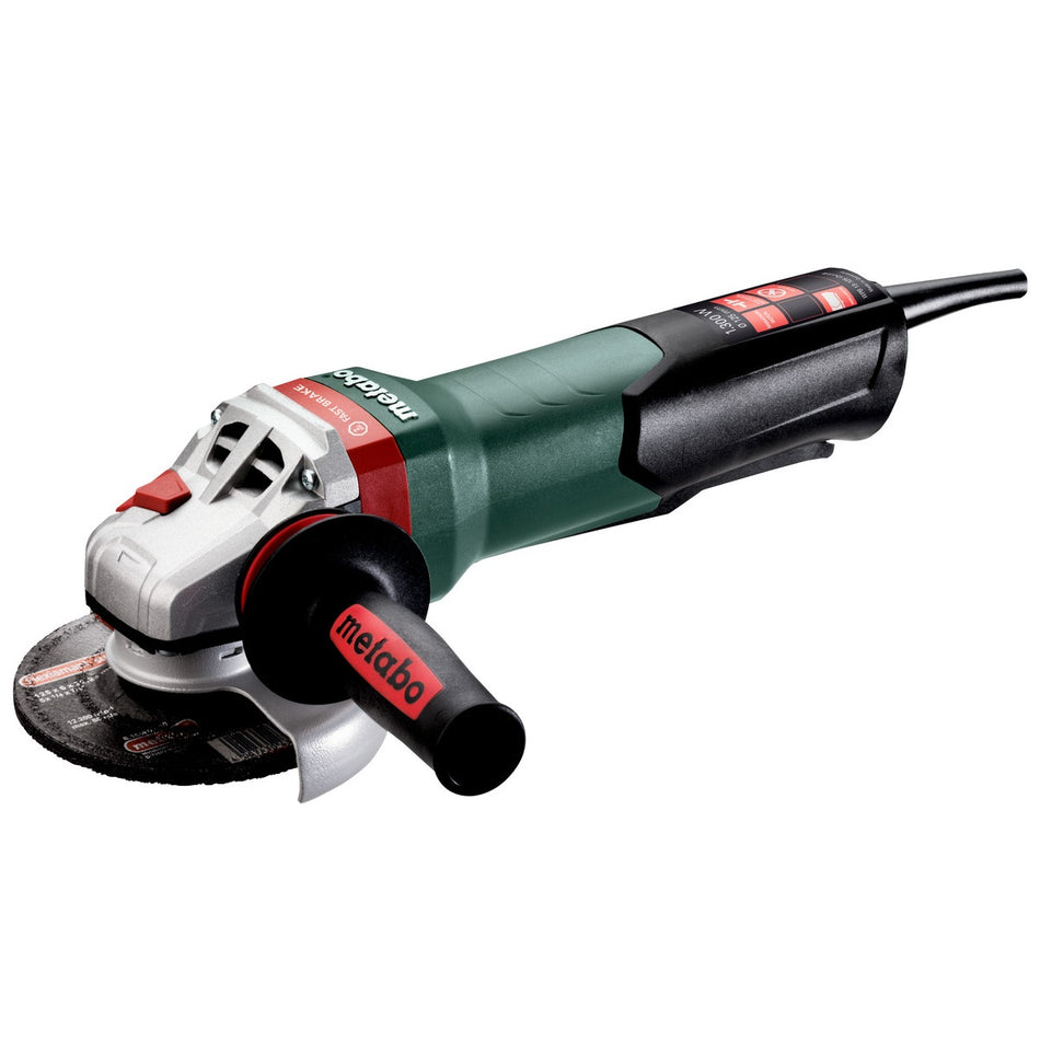 Metabo WPB 13-125 Quick 1350 Watt 5″ 125mm Angle Grinder 603631190