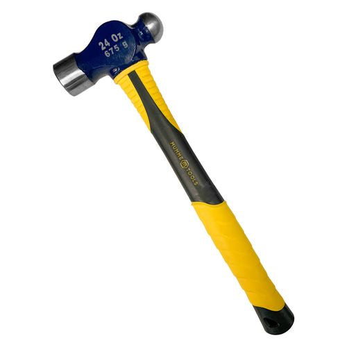 Mumme Tools 675g Ball Pein Hammer with Fibreglass Handle 6HBP5GFH0.675