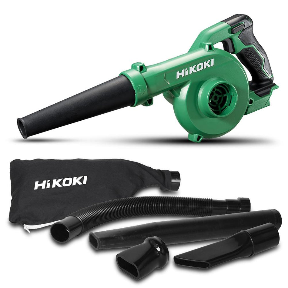 HiKOKI RB18DC(DS4Z) 18V Li-ion Cordless Blower & Vacuum - Skin Only