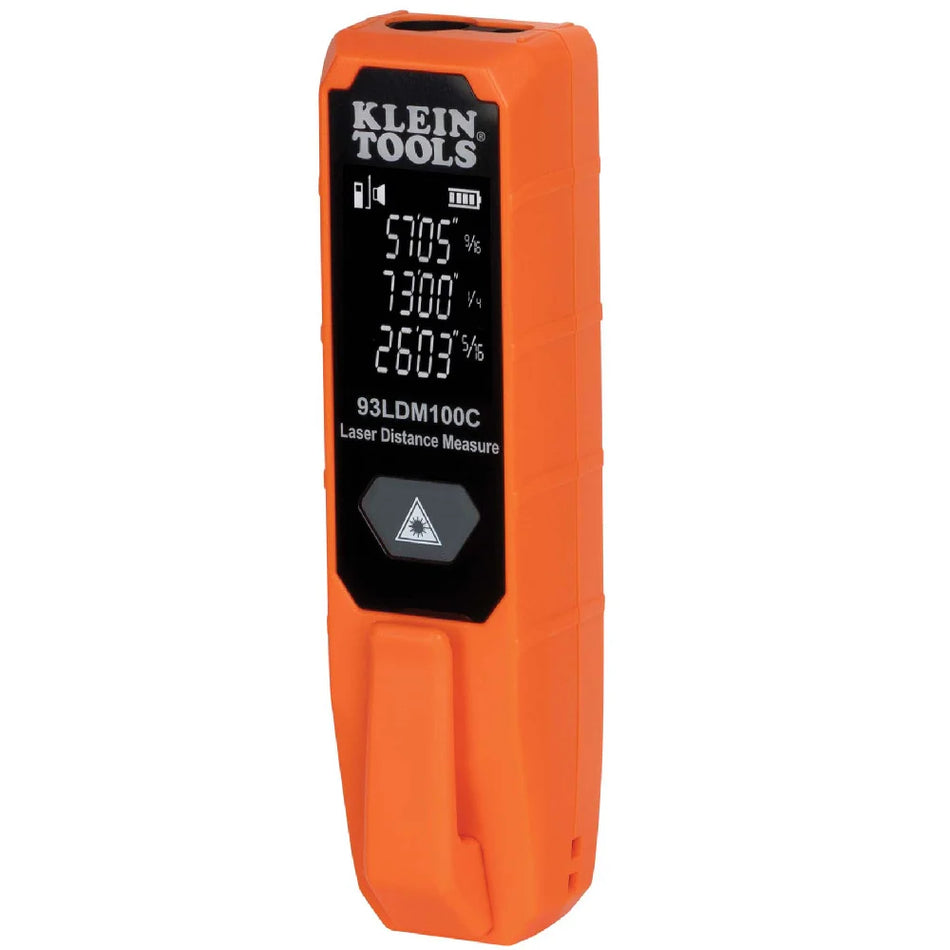 KLEIN Tools A-93LDM100C Compact Laser Distance Measure