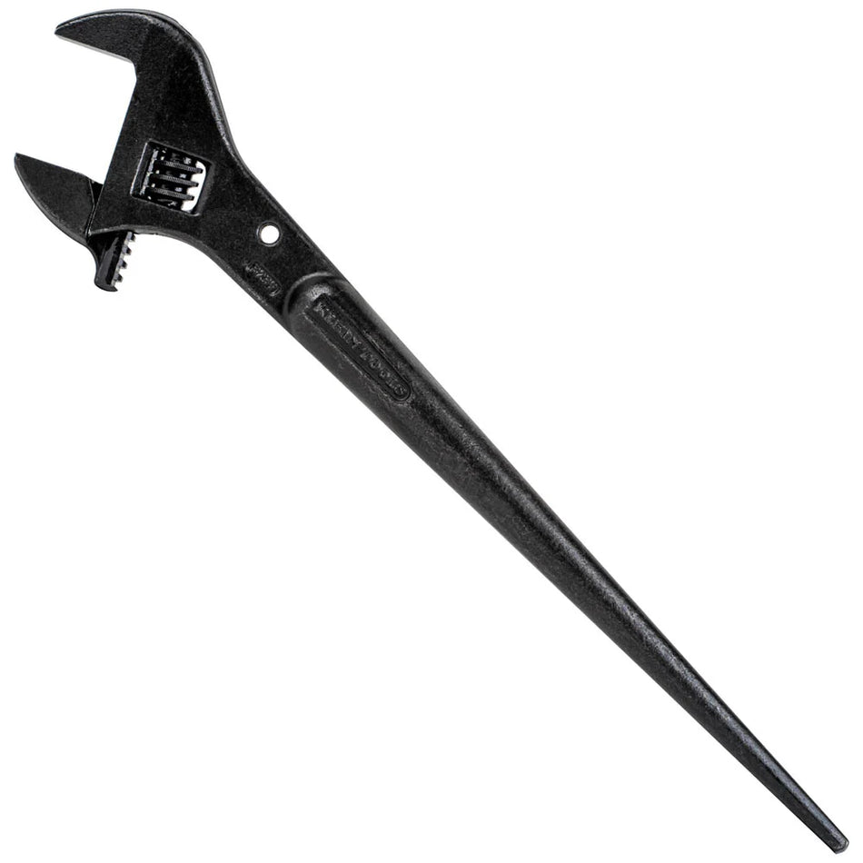 Klein Tools A-3239 Adjustable Spud Wrench Length 40.6cm Jaw Capacity 4.1cm Tether Hole