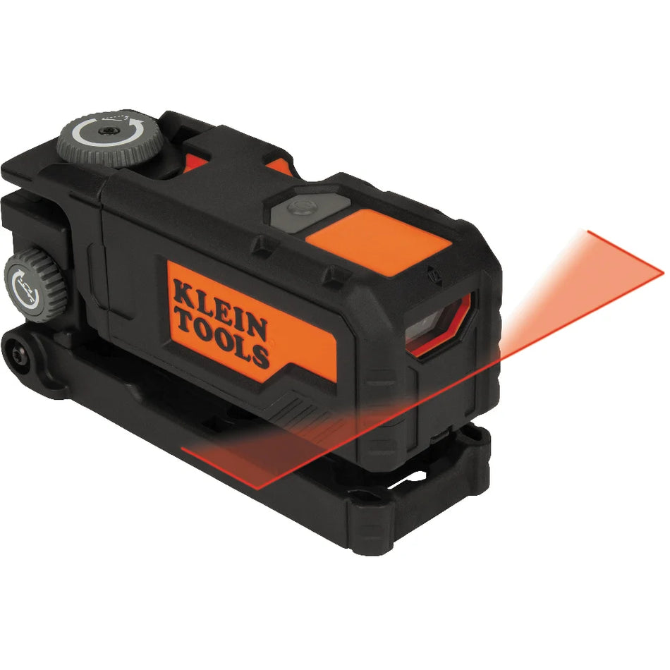 Klein Tools A-93PTL Red Beam Horizontal Pocket Self Levelling Laser Level