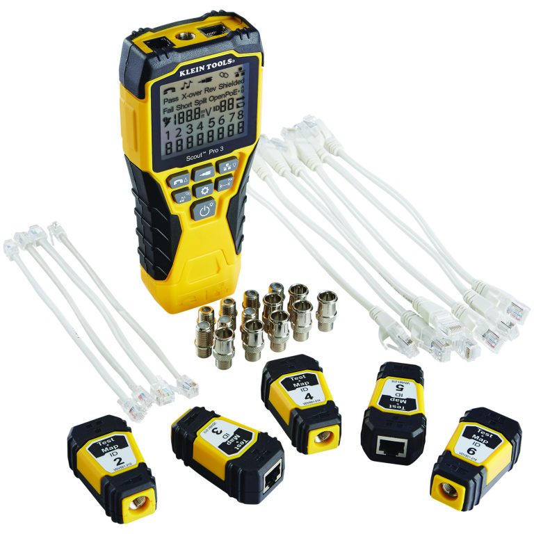 KLEIN Tools A-VDV501-853 Scout™ Pro 3 Tester with Test + Map™ Remote Kit