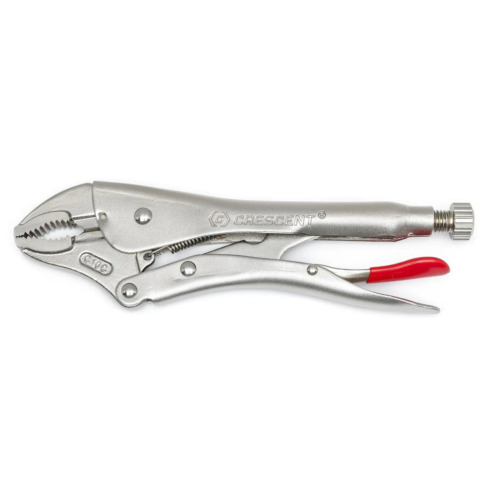 CRESCENT C10CVN-08 10″ 250mm Curved Jaw Locking Pliers with Wire Cutter