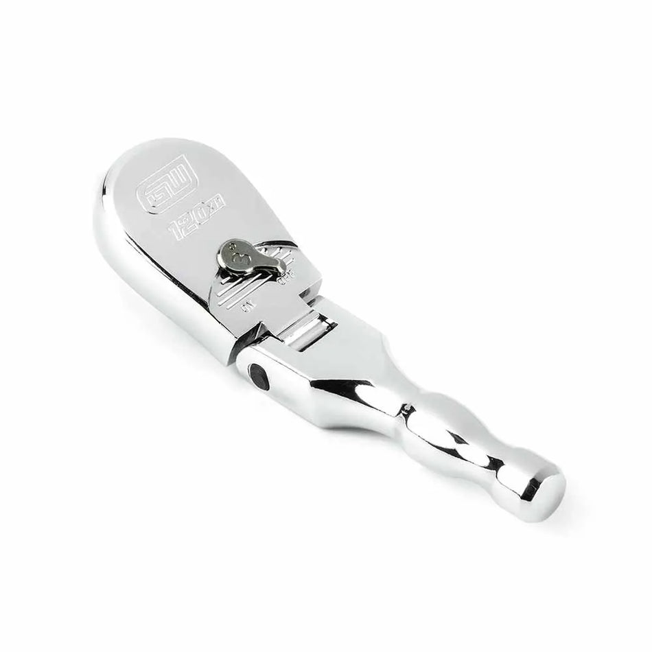 GEARWRENCH 127mm 3/8inch Drive 120XP™ Stubby Flex Head Teardrop Ratchet 81212P