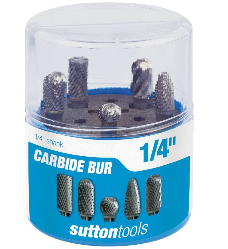 SUTTON TOOLS BURR B900 SCB100 SET 5PCE VHM B900SCB100