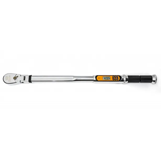 EARWRENCH 1/2INCH DRIVE FLEX-HEAD ELECTRONIC TORQUE WRENCH W. ANGLE 25 - 250 FT-LB 85196