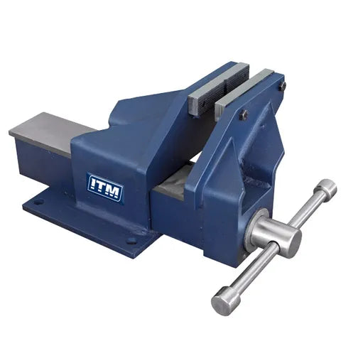 ITM 100mm Offset Fabricated Steel Bench Vice TM104-100