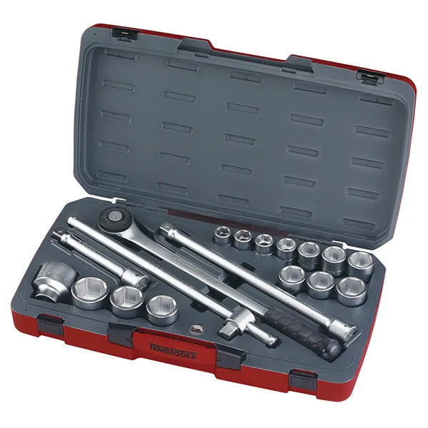 TENG 44PCE 1/2" DR. METRIC & AF SOCKET SET