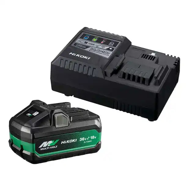 HIKOKI 18V/36V 1 x 2.5Ah/5.0Ah Battery Charger Starter Pack UC18YSL3(HGZ)