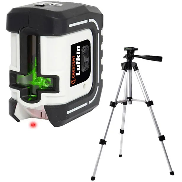 CRESCENT LUFKIN Green Self Levelling Level Laser w. Tripod LCL35G