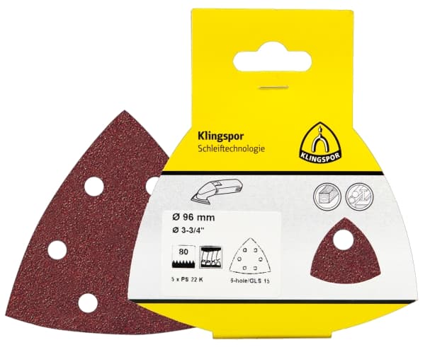 Klingspor 96mm Hook & Loop Sanding Disc - to suit multi tools