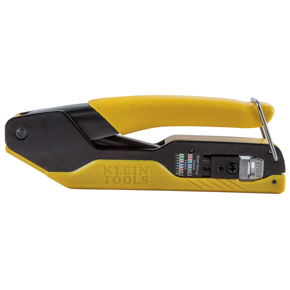 KLEIN Tools A-VDV226-005 Data Cable Crimping Tool for Pass-Thru™, Compact