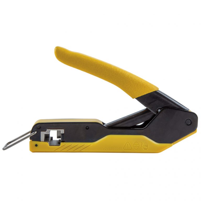 KLEIN Tools A-VDV226-005 Data Cable Crimping Tool for Pass-Thru™, Compact