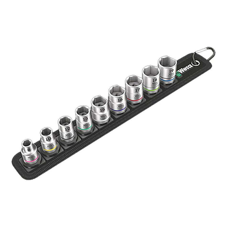 WERA 3/8" Drive Metric Socket Set - 9 Piece WER003973