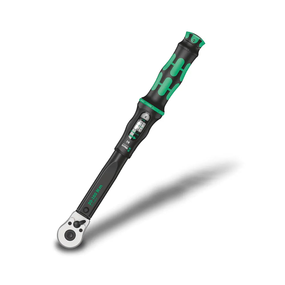 WERA Click-Torque B 2 Torque Wrench w/ Reversible Ratchet 20-100 Nm WER075611