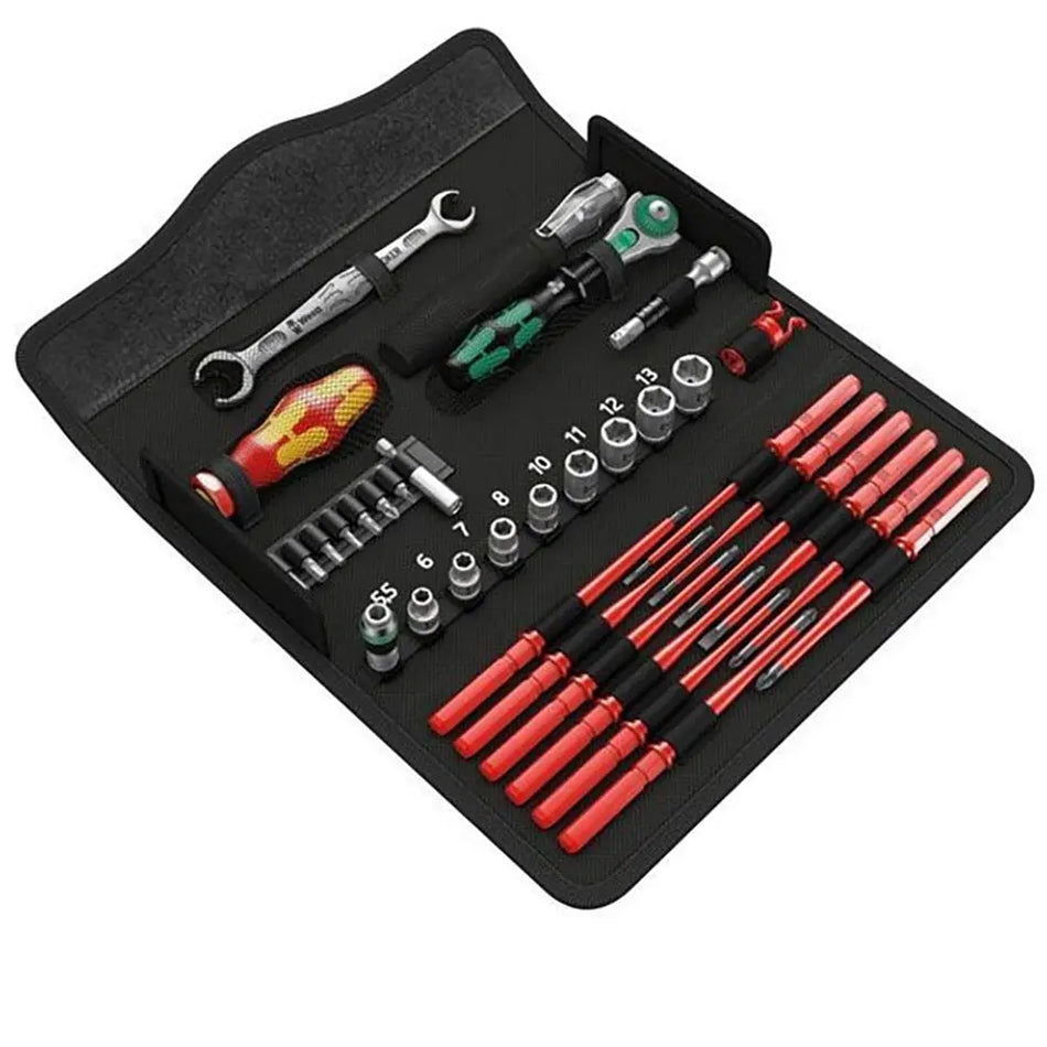 WERA Maintenance Kit Wallet Tool Kit - 35 Piece WER135870