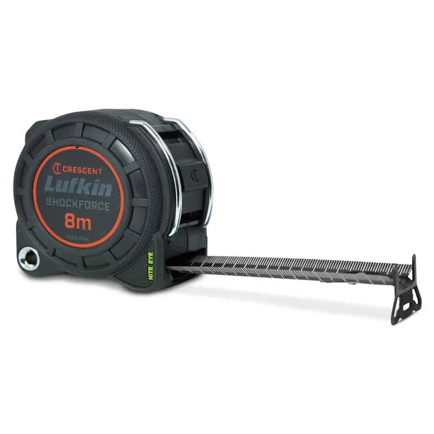 CRESCENT LUFKIN 8M NITE EYE TAPE MEASURE NE830M